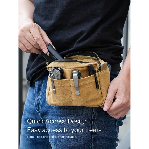 Waterproof and Lightweight EDC Pouch - Perfect Tactical Organizer for On-the-Go - Picture 3 of 9